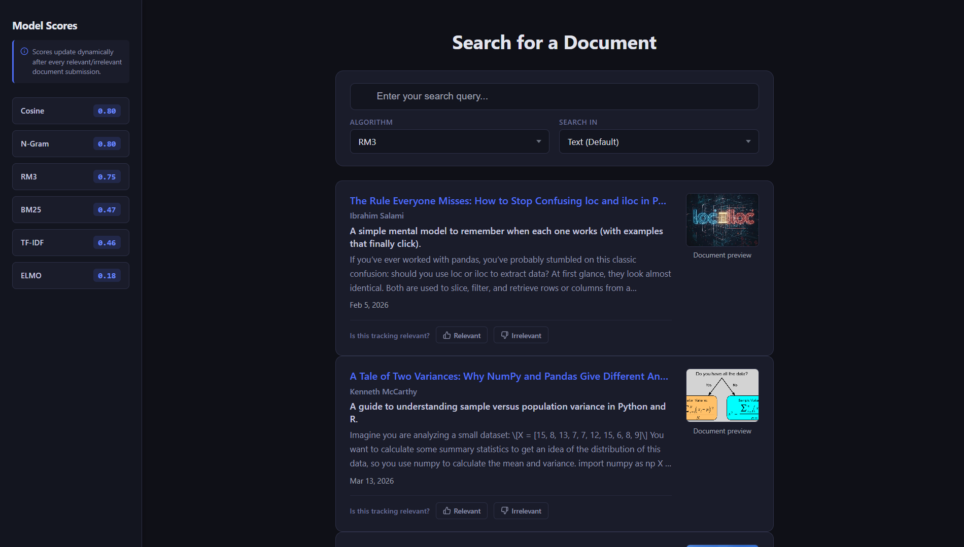 IntelliSearch - Document Search Engine